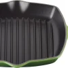 Le Creuset Grillpfanne SIGNATURE Quadratisch In Bamboo Green 17