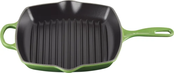 Le Creuset Grillpfanne SIGNATURE Quadratisch In Bamboo Green 1