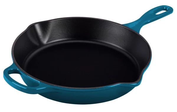 Le Creuset Brat- Und Servierpfanne Signature Hoch In Deep Teal 1