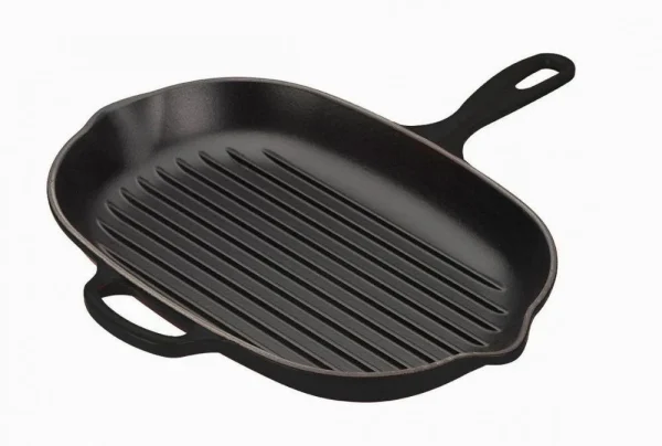 Le Creuset Grillpfanne Signature Oval In Schwarz 1