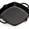 Le Creuset Grillpfanne Signature Quadratisch Mit 2 Griffen In Schwarz 10