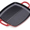 Le Creuset Grillplatte Signature Rechteckig Aus Gusseisen In Kirschrot 8