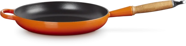 Le Creuset Bratpfanne Signature Aus Gusseisen In Ofenrot 4