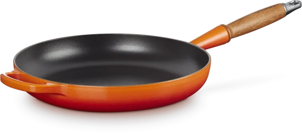 Le Creuset Bratpfanne Signature Aus Gusseisen In Ofenrot 1