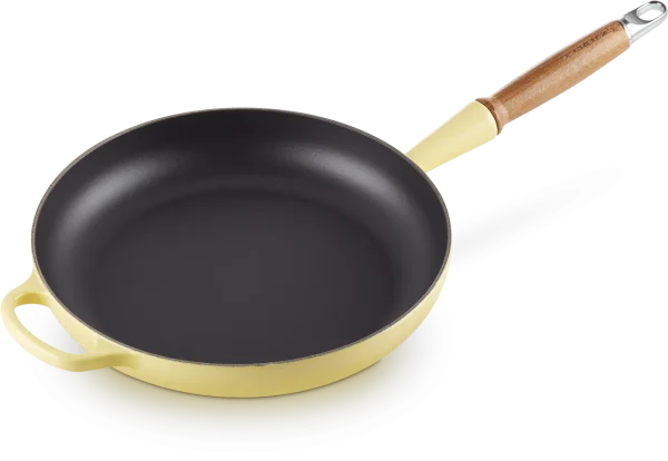 Le Creuset Bratpfanne Signature Aus Gusseisen In Citrus 3