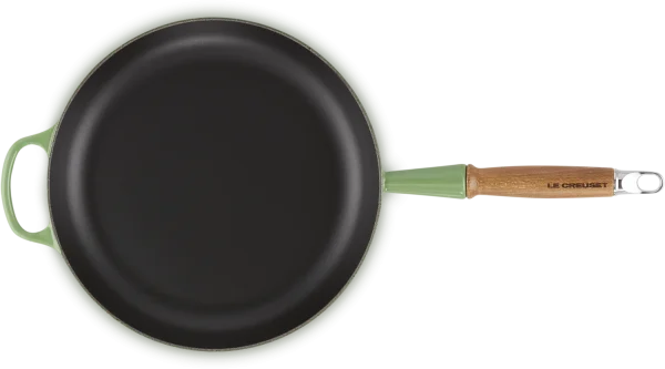Le Creuset Bratpfanne Signature Aus Gusseisen In Bamboo Green 4