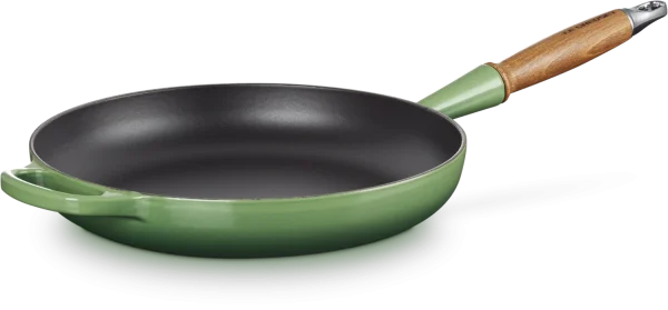Le Creuset Bratpfanne Signature Aus Gusseisen In Bamboo Green 1