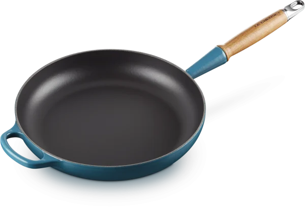 Le Creuset Bratpfanne Signature Aus Gusseisen In Deep Teal 3