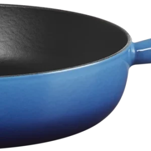 Le Creuset Sautépfanne Signature Aus Gusseisen Mit Holzgriff In Azure 7