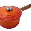 Le Creuset Profitopf Mit Holzgriff In Ofenrot 16