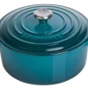 Le Creuset Bräter Signature Rund In Deep Teal 5