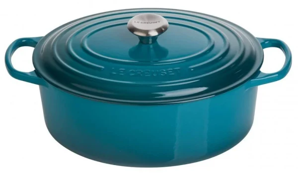 Le Creuset Bräter Signature Oval In Deep Teal 1