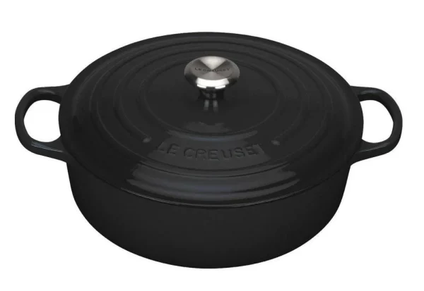 Le Creuset Gourmet-Bräter Signature In Schwarz 1