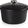 Le Creuset Hoher Bräter Signature Rund In Schwarz 7