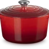 Le Creuset Hoher Bräter Signature Rund In Kirschrot 10