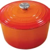 Le Creuset Hoher Bräter Signature Rund In Ofenrot 16