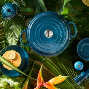 Le Creuset Brat- Und Servierpfanne Signature Hoch In Deep Teal 9