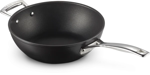 Le Creuset Aluminium-Antihaft Wok-Pfanne 11