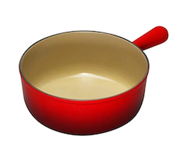 Le Creuset Caquelon Aus Gusseisen In Kirschrot 1
