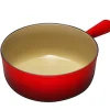 Le Creuset Caquelon Aus Gusseisen In Kirschrot 10