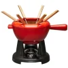 Le Creuset Käsefondue Set Aus Gusseisen In Kirschrot 5