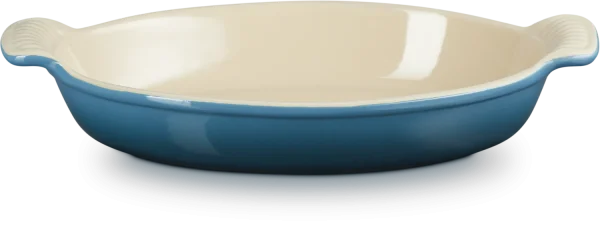 Le Creuset Auflaufform Tradition Oval In Deep Teal 1