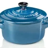 Le Creuset Mini Cocotte In Marseille Metallic 7