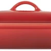 Le Creuset Auflaufform Tradition Mit Deckel, Rechteckig In Kirschrot 5