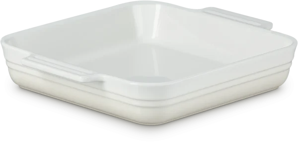 Le Creuset Auflaufform Klassik Quadratisch In Meringue 1