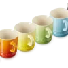 Le Creuset Becher 6er-Set 200 Ml, Regenbogen 11