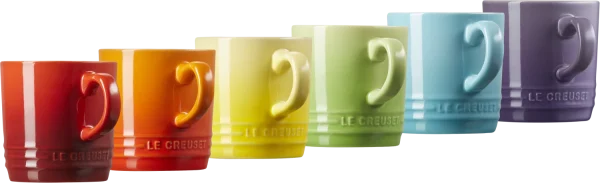 Le Creuset Becher 6er-Set 200 Ml, Regenbogen 4