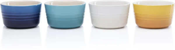 Le Creuset 4er-Set Förmchen Riviera 1