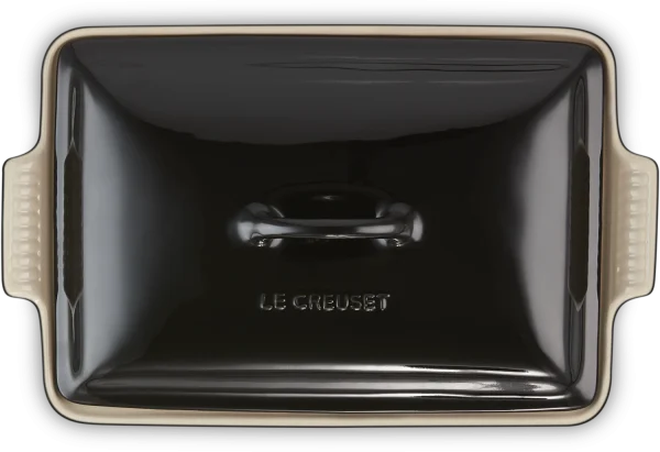 Le Creuset Auflaufform Tradition Mit Deckel, Rechteckig In Schwarz 5