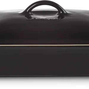Le Creuset Auflaufform Tradition Mit Deckel, Rechteckig In Schwarz 9