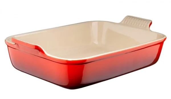 Le Creuset Auflaufform Tradition, Rechteckig In Kirschrot 1