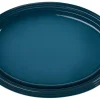 Le Creuset Servierplatte Oval In Deep Teal 8