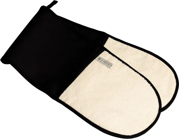 Le Creuset Doppelhandschuh In Schwarz 1