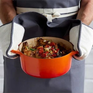 Le Creuset Doppelhandschuh In Perlgrau 8