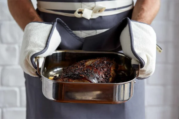 Le Creuset Doppelhandschuh In Schwarz 3