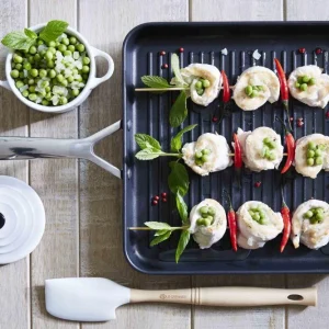 Le Creuset Aluminium-Antihaft-Grillpfanne 20