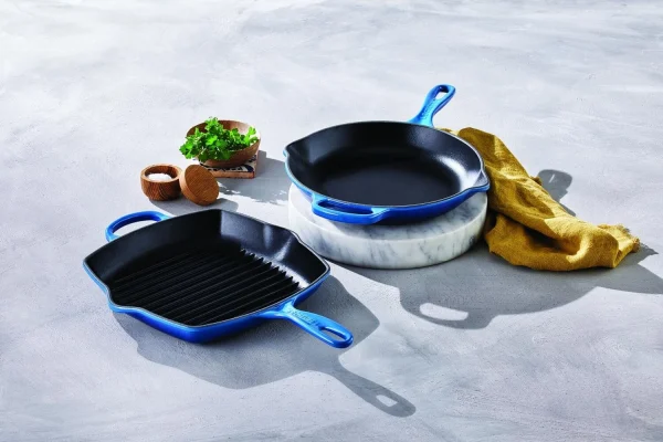 Le Creuset Grillpfanne Signature Quadratisch In Azure 3