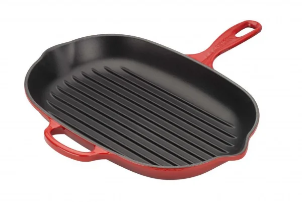 Le Creuset Grillpfanne Signature Oval In Kirschrot 1