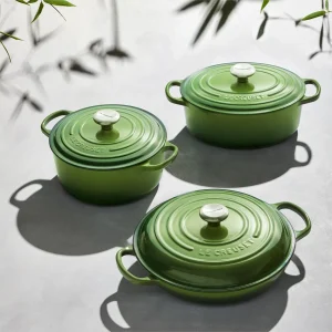 Le Creuset Bräter SIGNATURE Oval In Bamboo Green 9