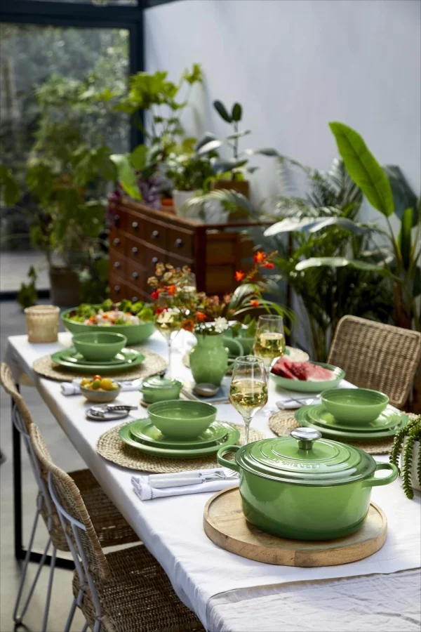 Le Creuset Familientopf La Marmite SIGNATURE In Bamboo Green 3