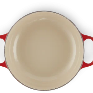 Le Creuset Sauteuse Signature Aus Gusseisen In Kirschrot 7