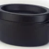 Le Creuset Saftbräter Doufeu Oval Aus Gusseisen In Schwarz 11