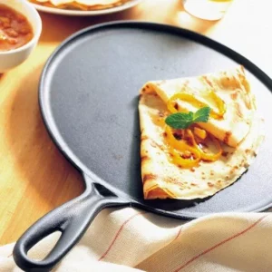 Le Creuset Crepes-Pfanne Aus Gusseisen In Kirschrot 6