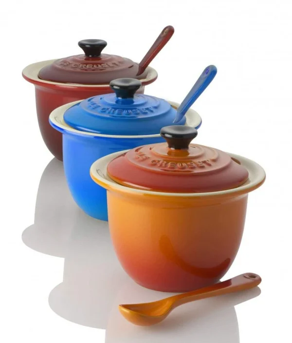 Le Creuset Serviertopf Mini In Kirschrot 4