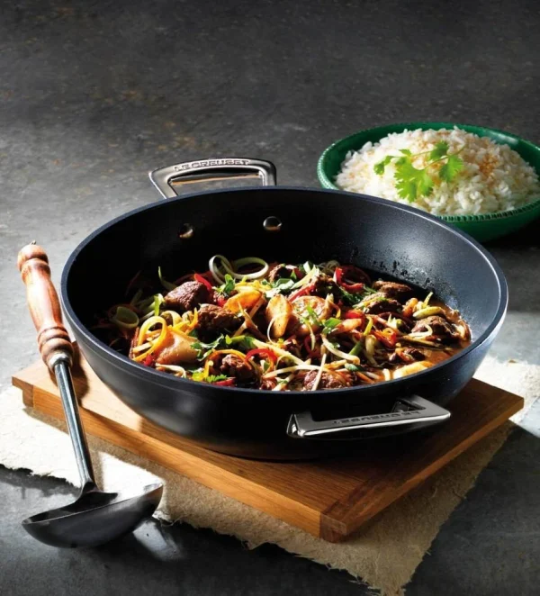 Le Creuset Aluminium-Wok, 32 Cm 7
