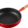 Le Creuset Sautépfanne Signature Aus Gusseisen Mit Holzgriff In Kirschrot 8